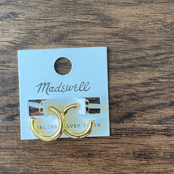 Madewell chunky small hoop earring